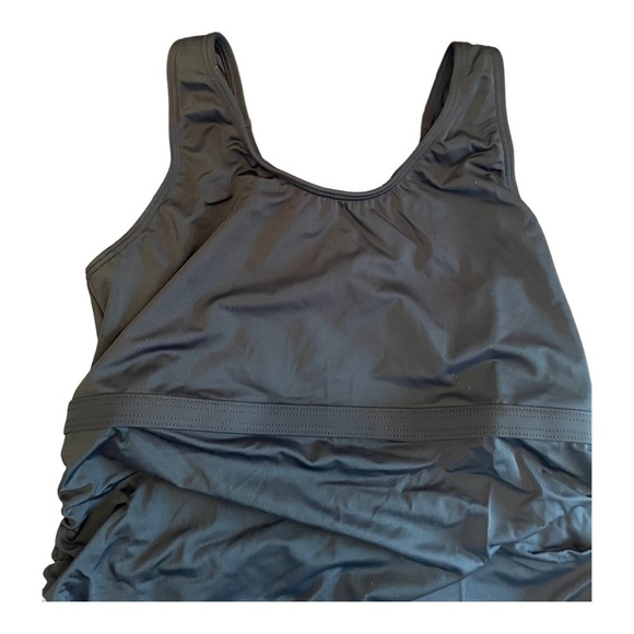 Skirtsports Womens High Dive Tankini Top Swimwear Black - Picture 4 of 14